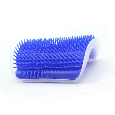 Pet Cat dog Wall Corner plastic Groomer Massage Comb With Catnip Cat Self Grooming Brush